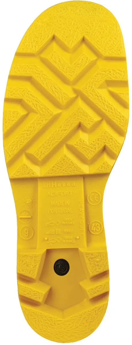 Dunlop Acifort HazGuard A442AB1 Veiligheidsschoenen - 40 - Groen/Zwart