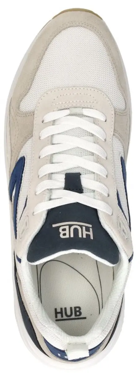HUB Glide S43 Sneakers Laag - Gebroken wit - Maat 42 - afbeelding 5 van 6