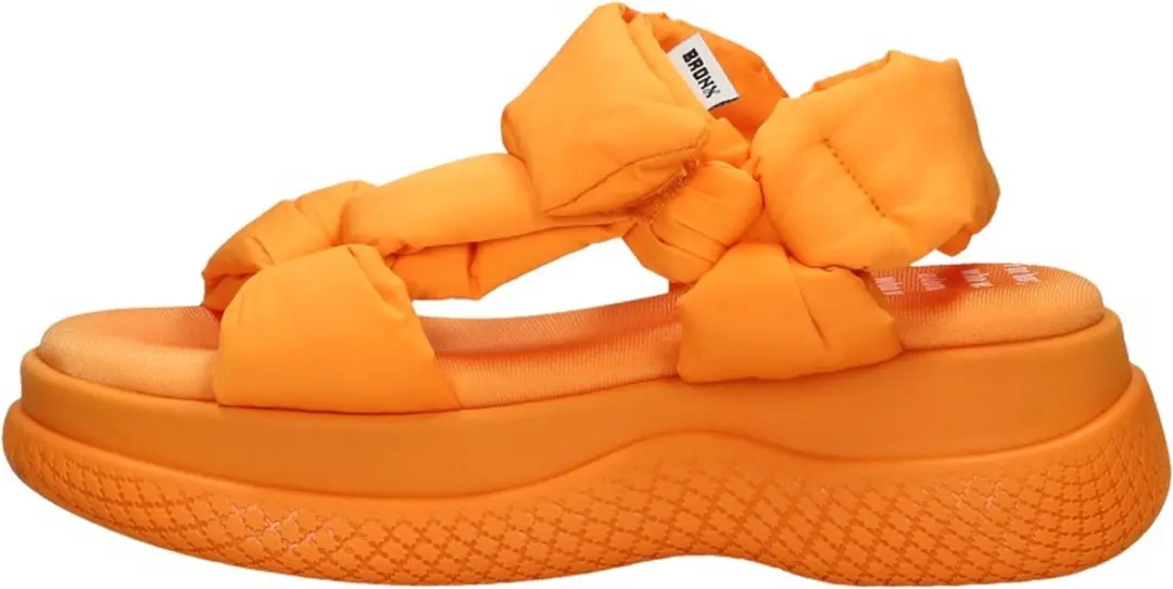 Bronx Bru-Te Sandalen Plat - oranje - Maat 39 - afbeelding 3 van 6