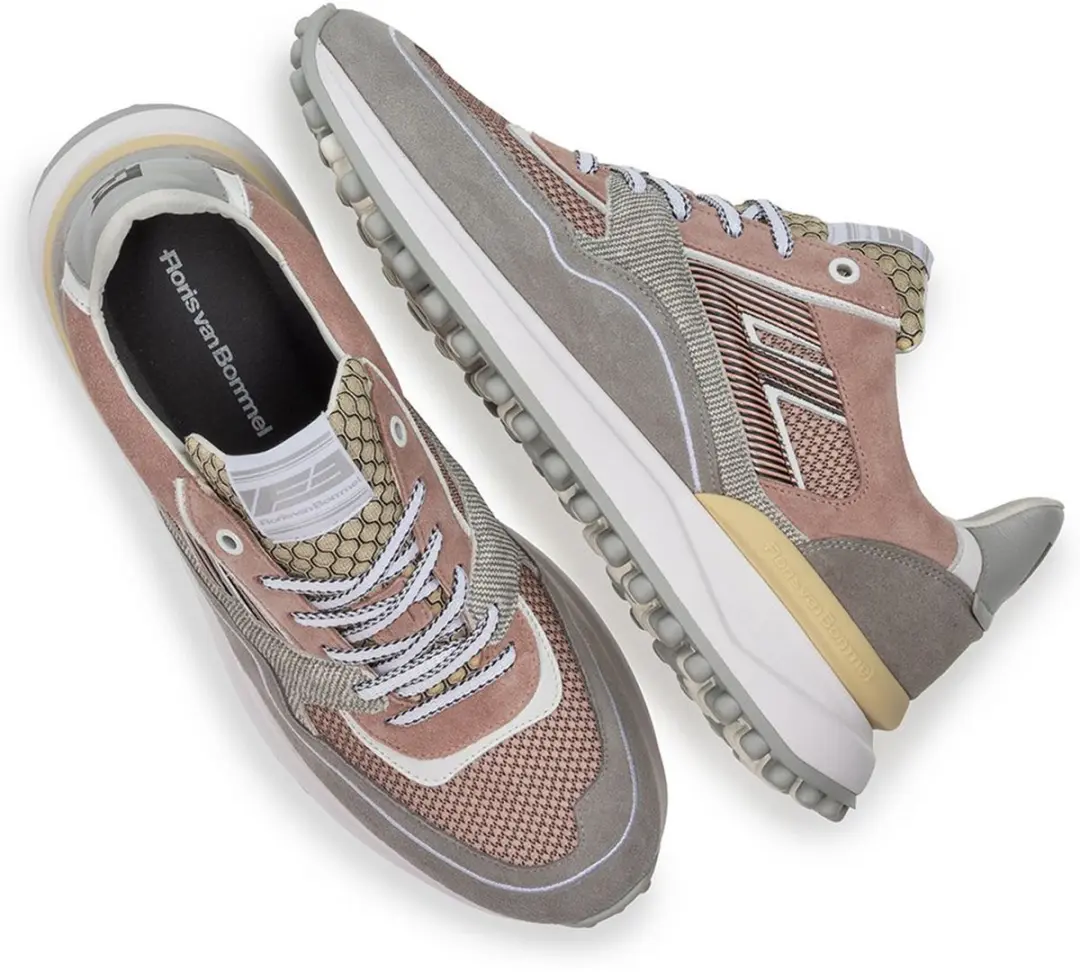 Floris van Bommel sneakers bruin