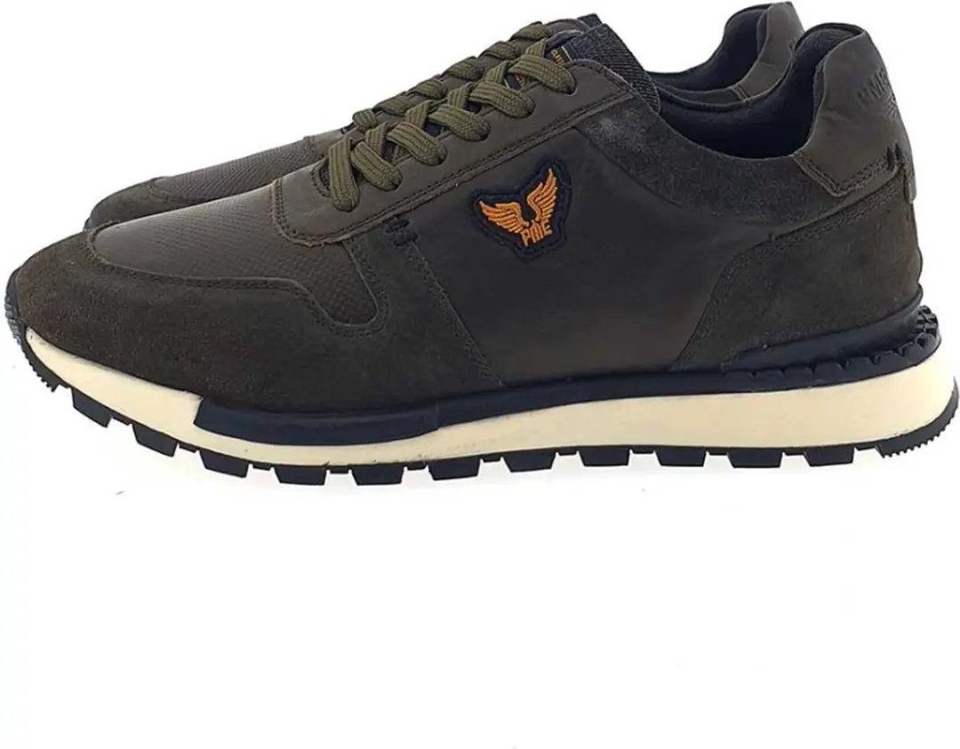 PME Legend Keyland Heren Sneakers - Maat 41 - Khaki - afbeelding 2 van 6