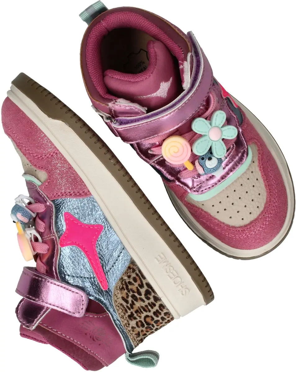 Shoesme New Outsole Veterschoenen - Meisjes - Roze - Maat 27 - afbeelding 6 van 6