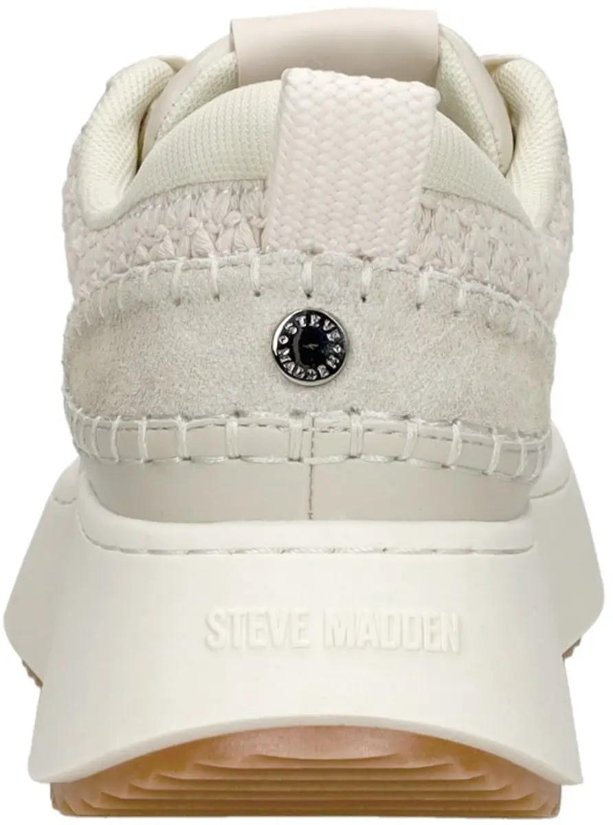 Steve Madden Doubletake Sneakers Laag - gebroken wit - Maat 41 - afbeelding 6 van 6