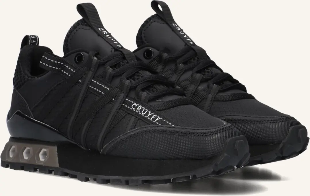 Cruyff Junior Fearia Sneakers 35 - Zwart - afbeelding 3 van 6