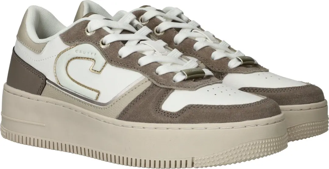 Cruyff Campo Low Tall Taupe Sneakers - afbeelding 4 van 6