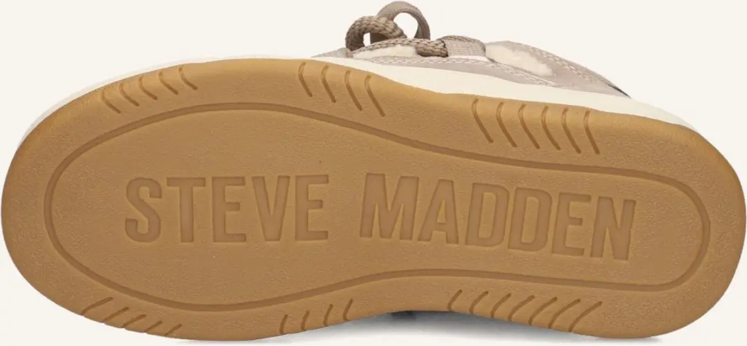 Steve Madden Boomer-f Sneakers Beige - Maat 37