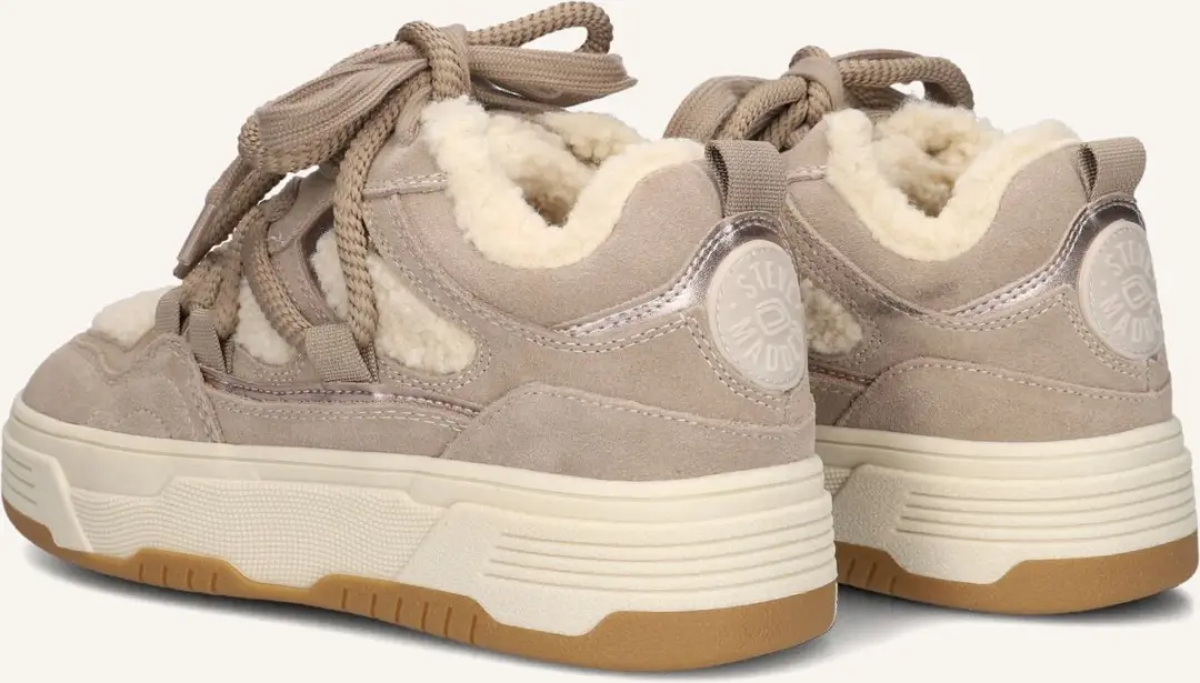 Steve Madden Boomer-f Sneakers Beige - Maat 37