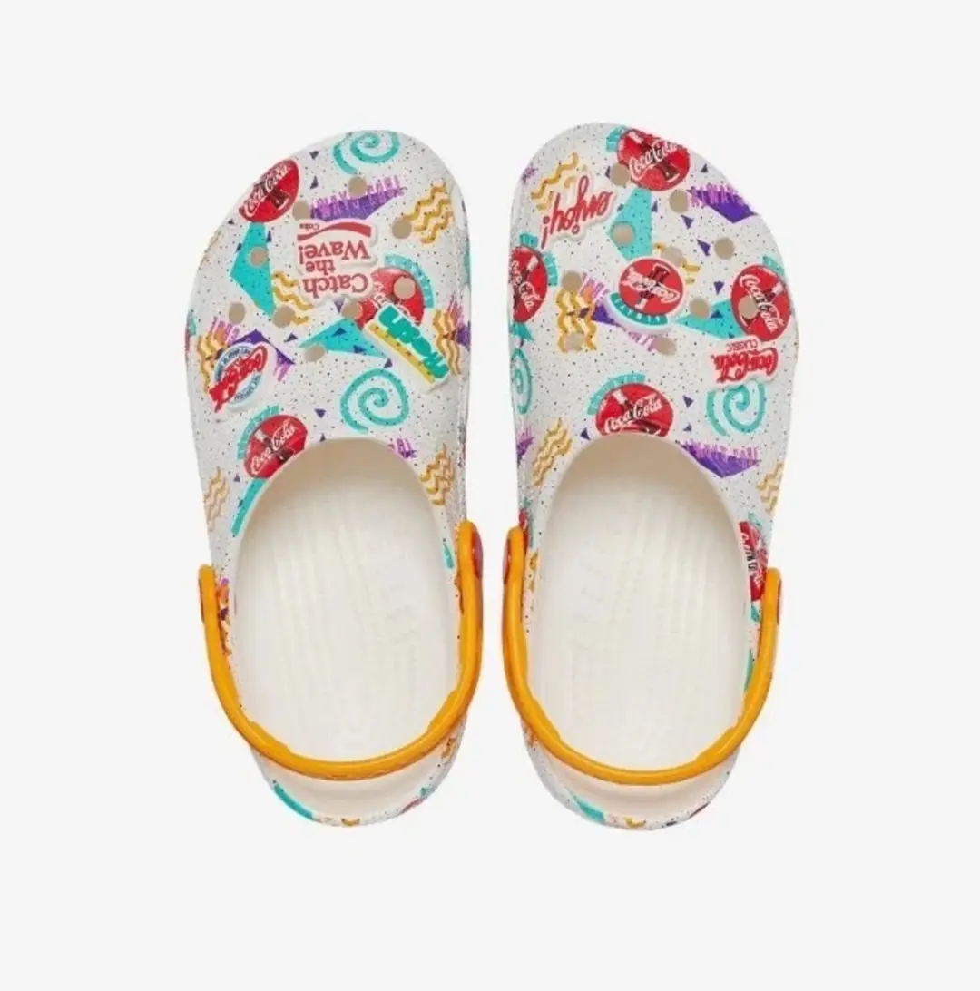 Crocs Coca Cola Classic Crocs 90s Clog White Multi Maat 45/46 M11