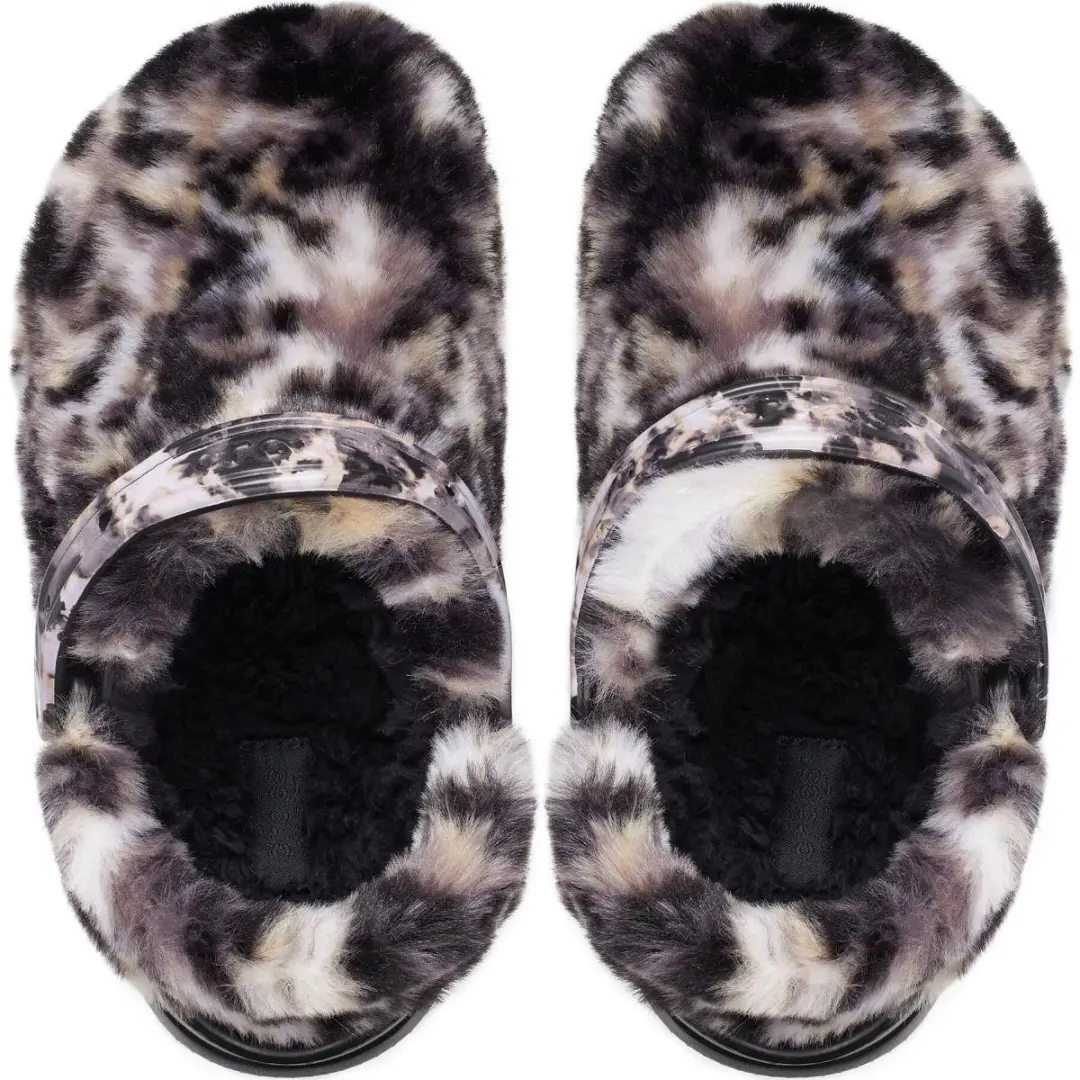 Crocs Classic Fursure Zwart/Multi Maat 46/47 US M12