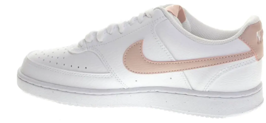 Nike Court Vision Low Sneakers - Wit/Rozig - Maat 42