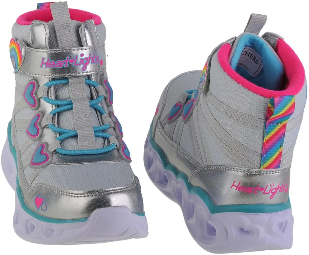 Skechers Sweetheart Lights Laarzen 34 - Zilver - afbeelding 6 van 6