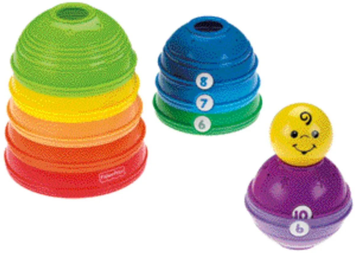 Fisher Price Stapel en Rol bekertjes