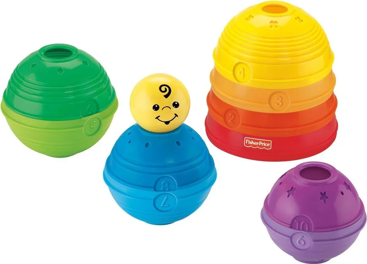 Fisher Price Stapel en Rol bekertjes