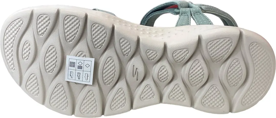 Skechers Go Walk Flex Sandaal 141451-SAGE - EU 40 - Lichtgroen - afbeelding 4 van 6