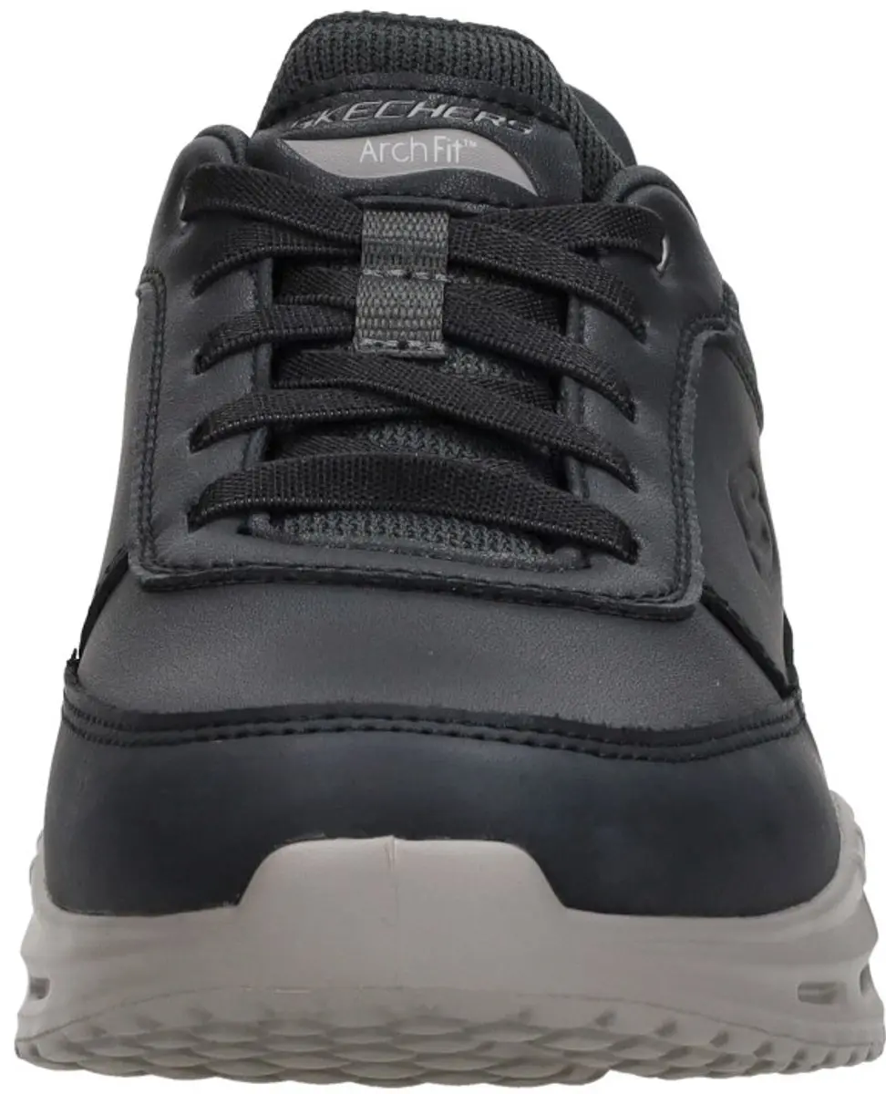 Skechers Arch Fit Moxley Heren Instappers - Zwart - afbeelding 6 van 6