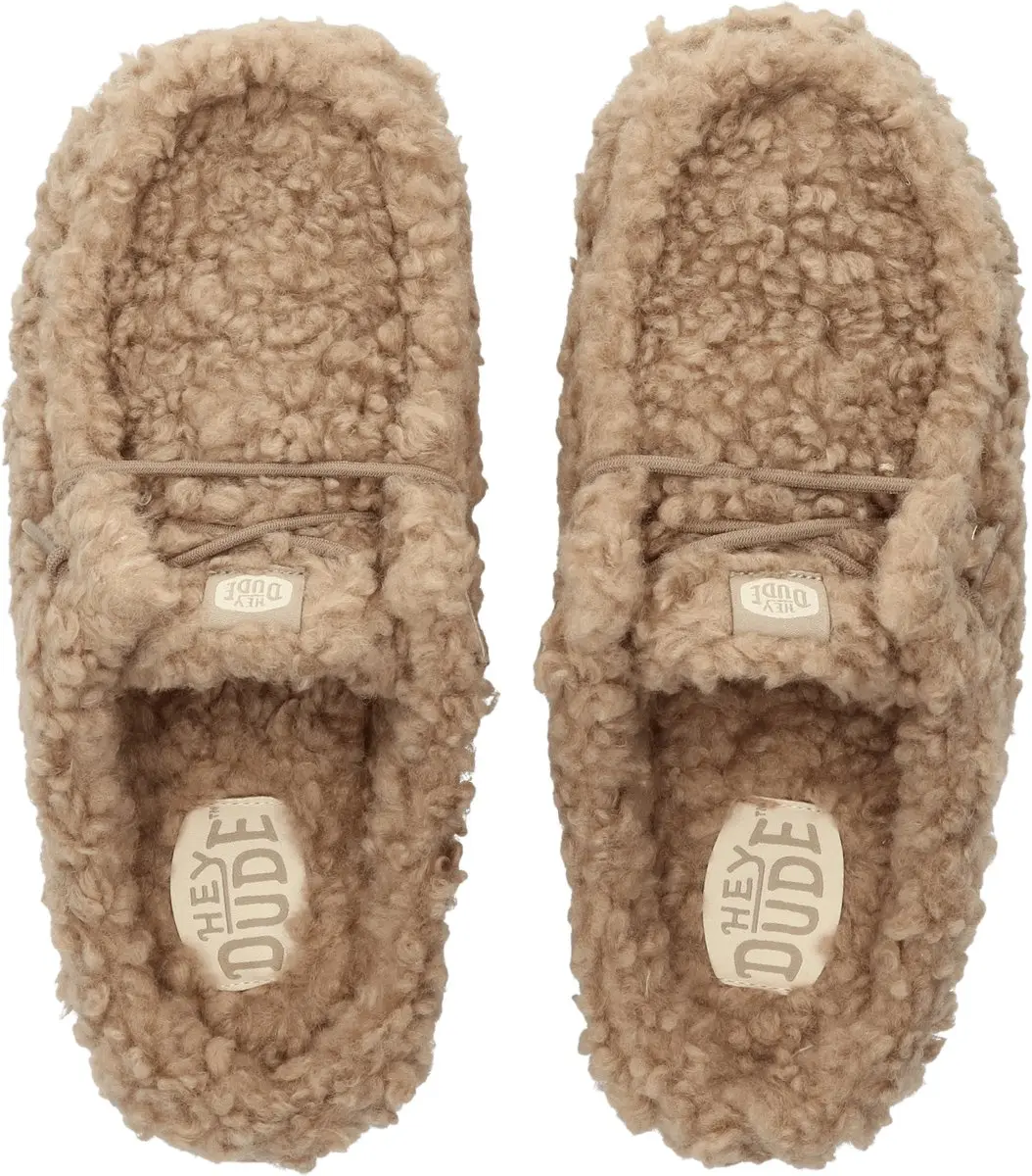 HEYDUDE Wally Slipper Heren Instappers - Maat 45 - Taupe