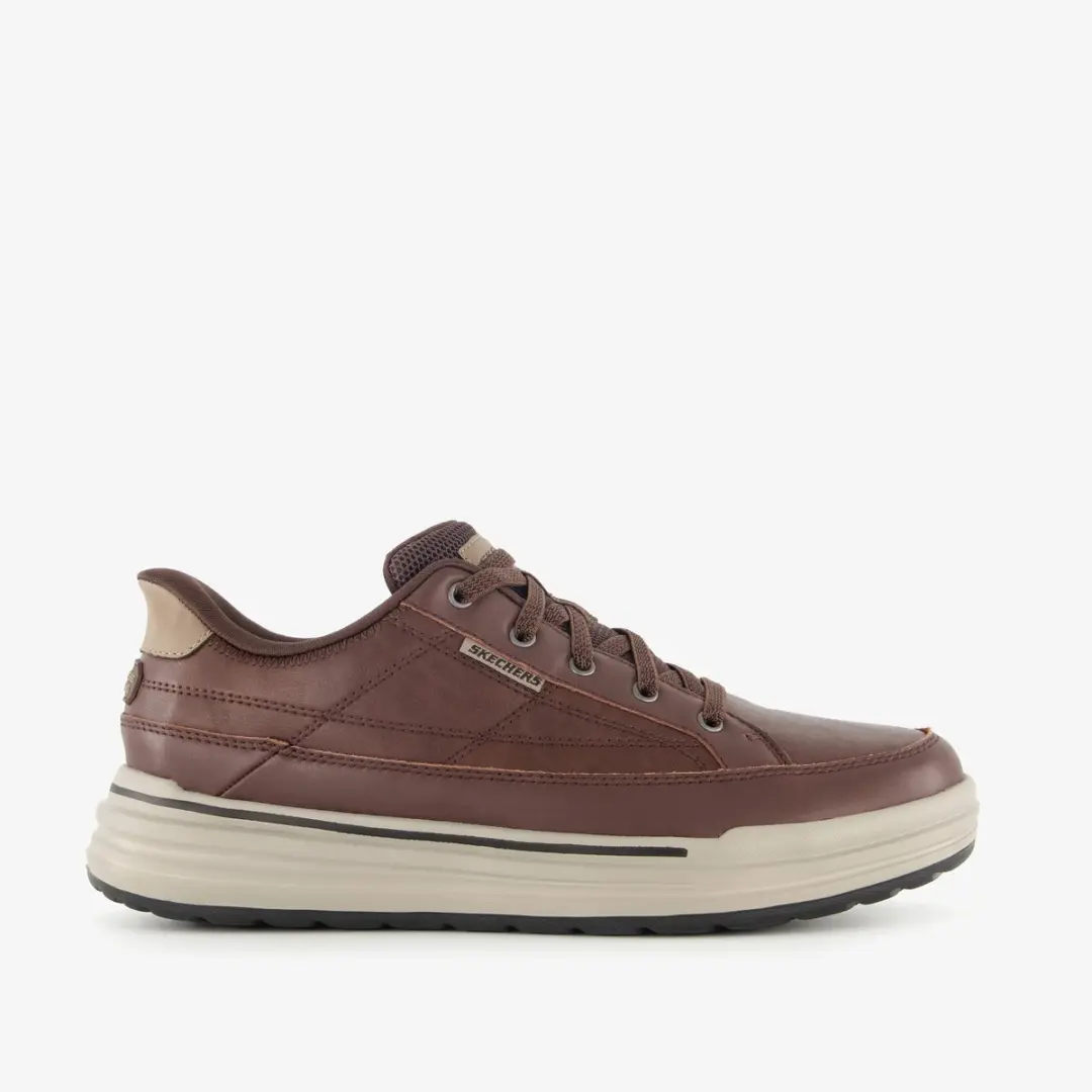 Skechers Slip-ins Sterling Hansel Sneakers - Bruin - Maat 47.5