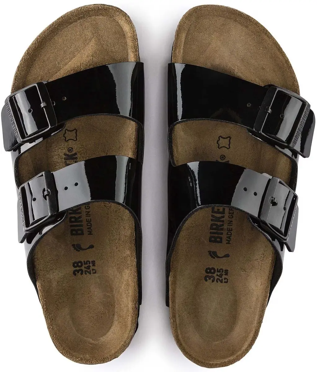 Birkenstock Arizona Dames Slippers 36 - Zwart