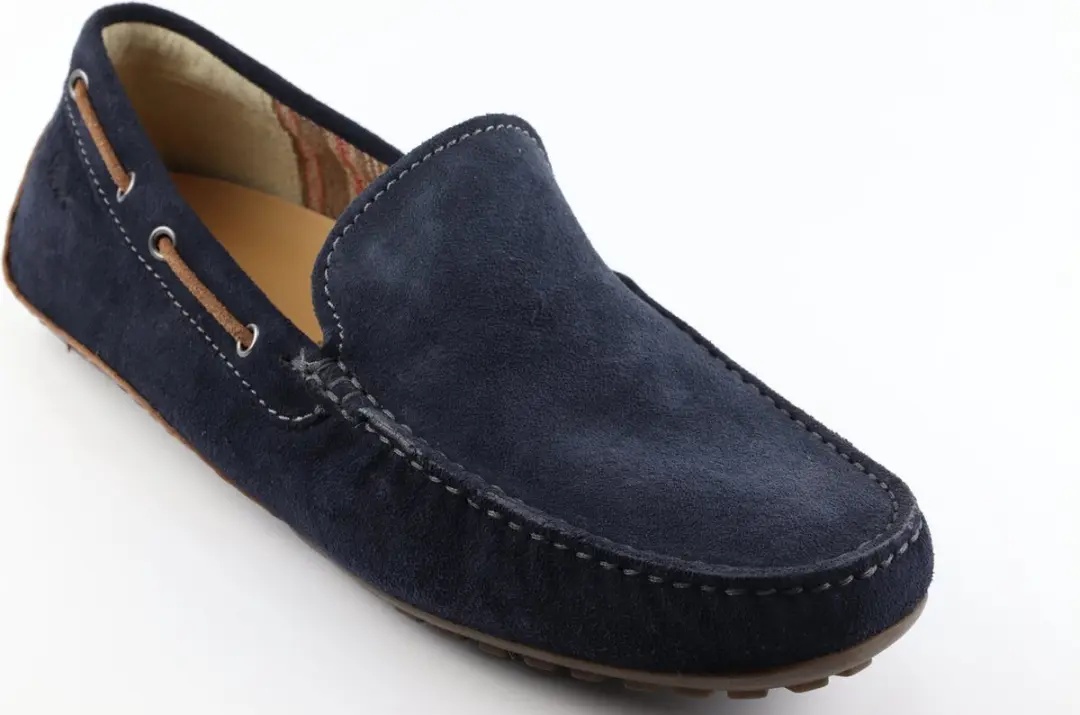 Sioux Callimo Velour Hayden Instappers 43.5 - Blauw - afbeelding 2 van 6