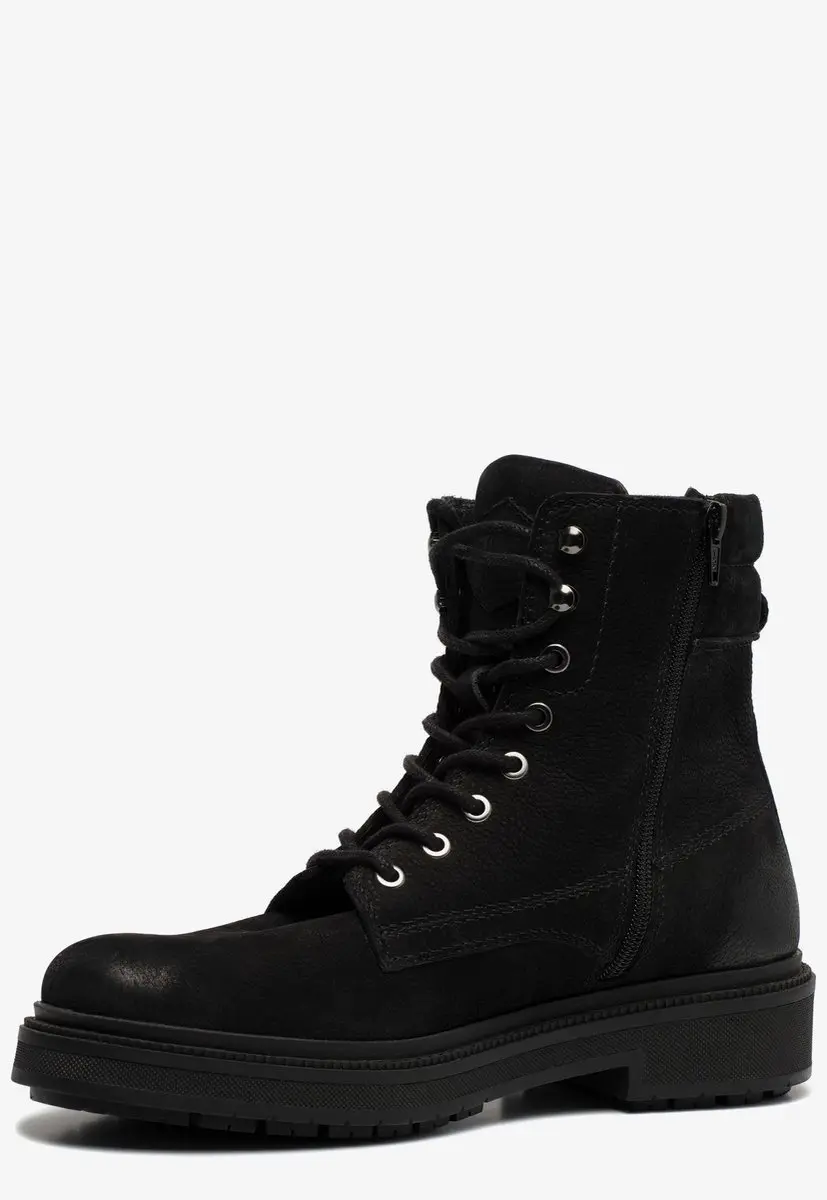 Rieker Veterschoenen bruin Leer