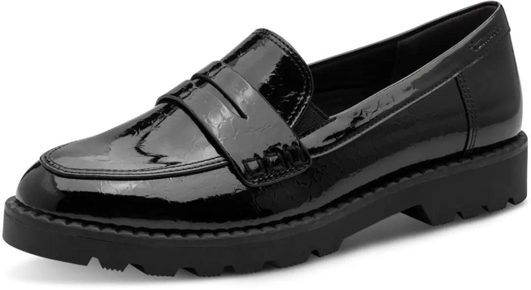 Tamaris Essentials Instappers Zwart Lak - Dames - afbeelding 6 van 6