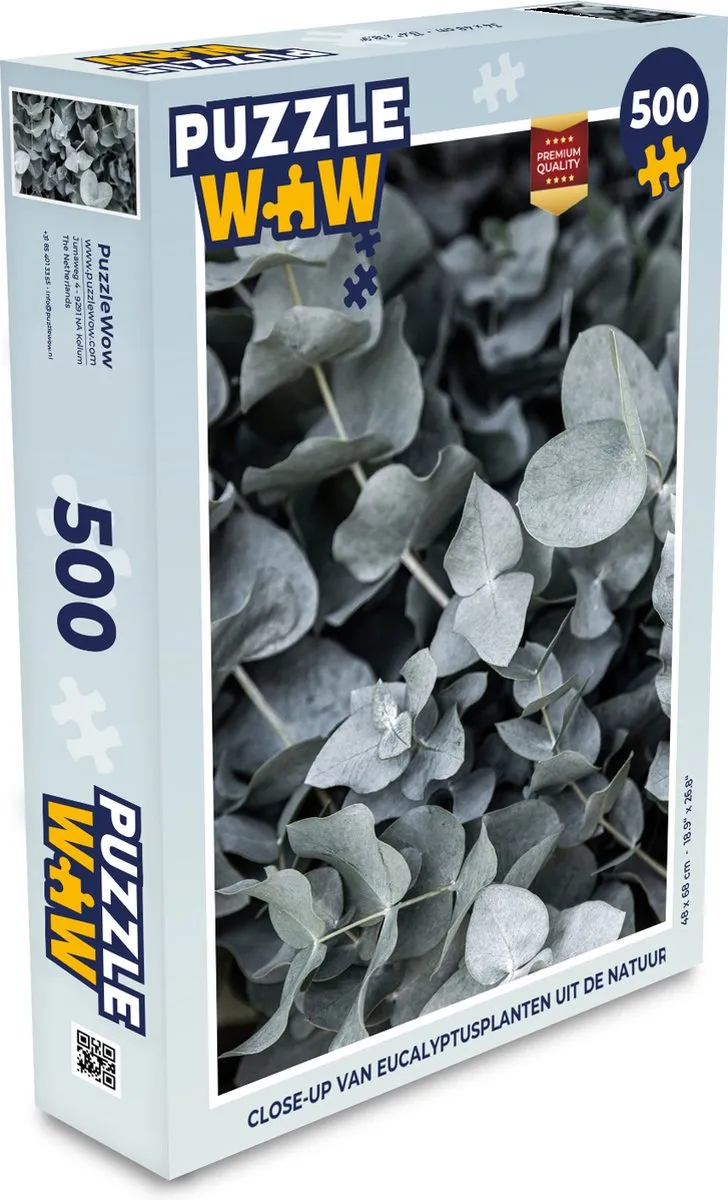 PuzzleWow Natuur Planten Eucalyptus Legpuzzel 500 Stuks - Multicolor
