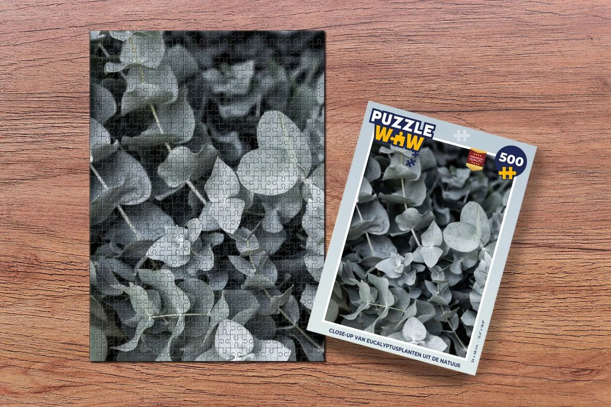 PuzzleWow Natuur Planten Eucalyptus Legpuzzel 500 Stuks - Multicolor