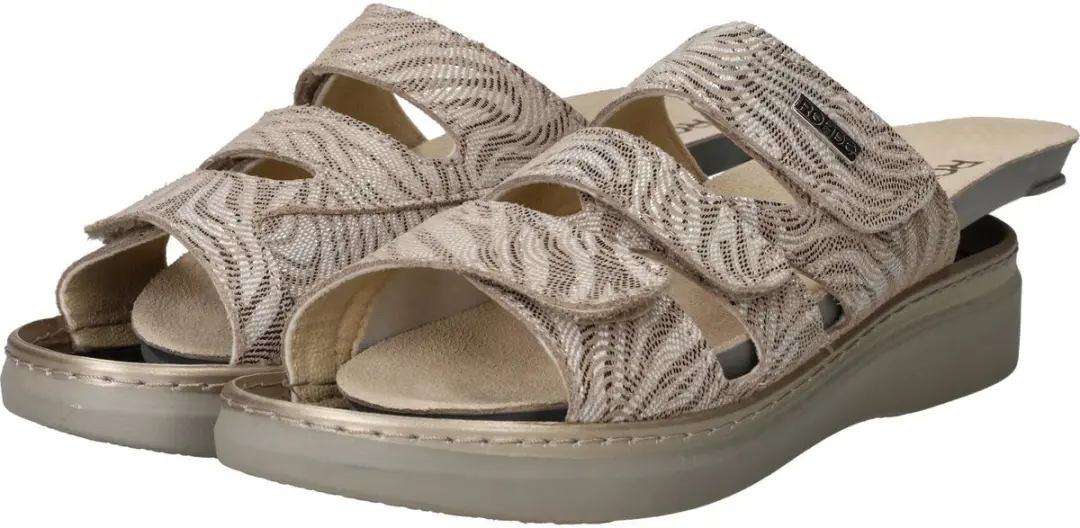 Rohde 5221 Teenslipper - 39 - Wit/Beige - afbeelding 6 van 6