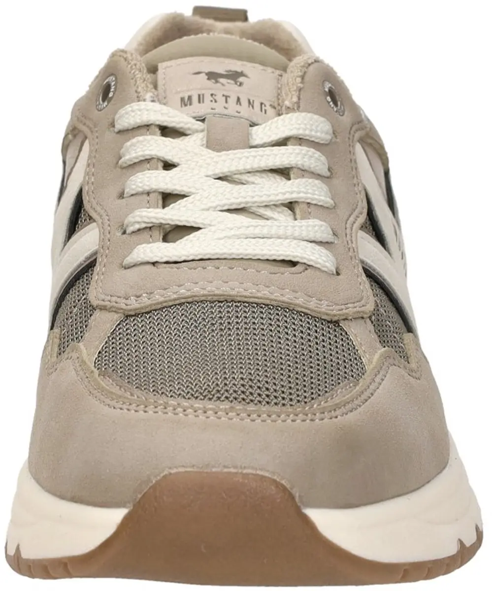 Mustang Sneakers Laag - Beige - Maat 45 - afbeelding 3 van 6