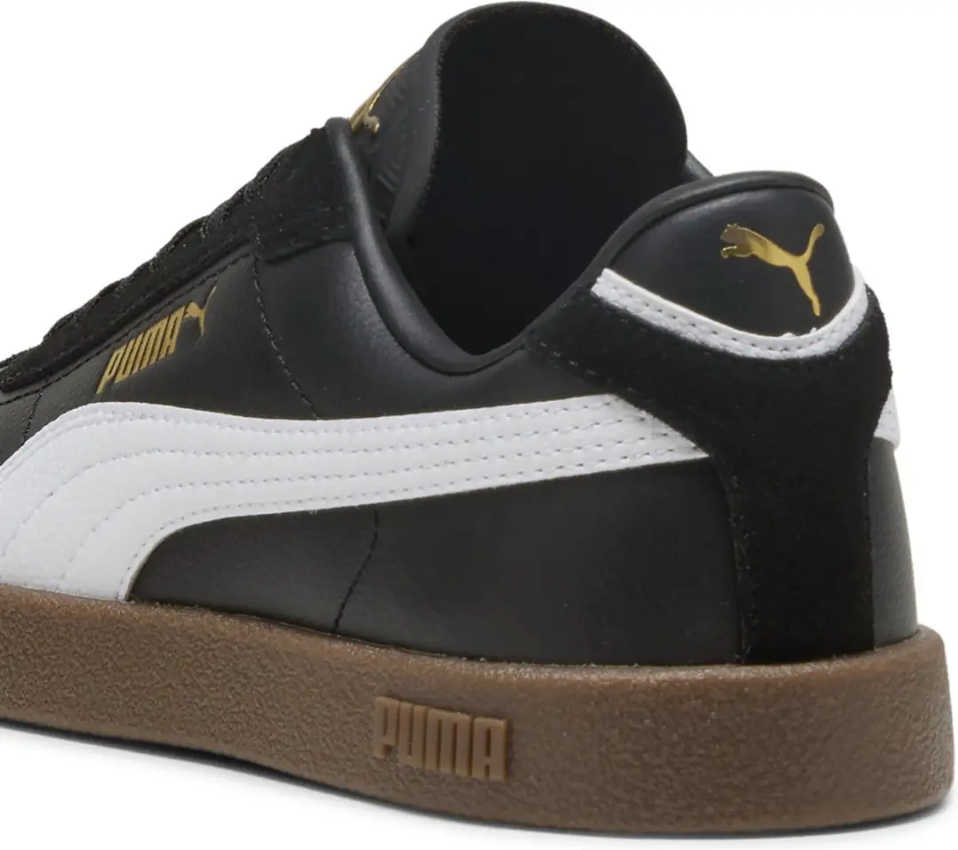 PUMA Club II Era Jr Unisex Sneakers - 37 - Puma Black/White - afbeelding 6 van 6