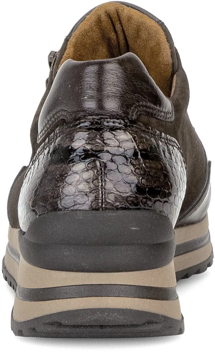 Gabor Dames Sneakers 602101005 - Bruin - Maat 45 - afbeelding 4 van 6