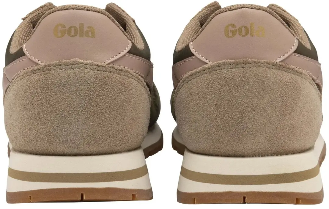 Gola CLB337NC Sneakers - 37 - Kaki/Cappuccino/Koraalroze