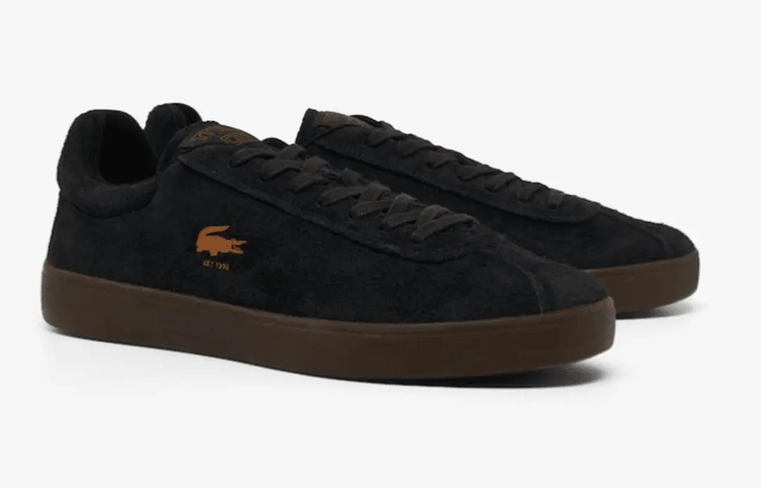 Lacoste Heren Sneaker Baseshot Black/gum