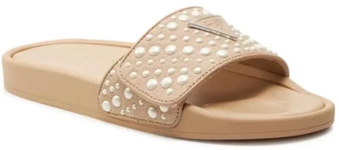 Guess damesslippers FLGCANFAB19 comfort stijl beige