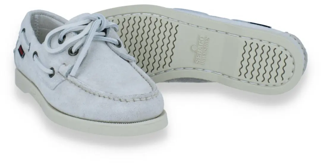 Sebago Dames Dockside Flesh Out Full White