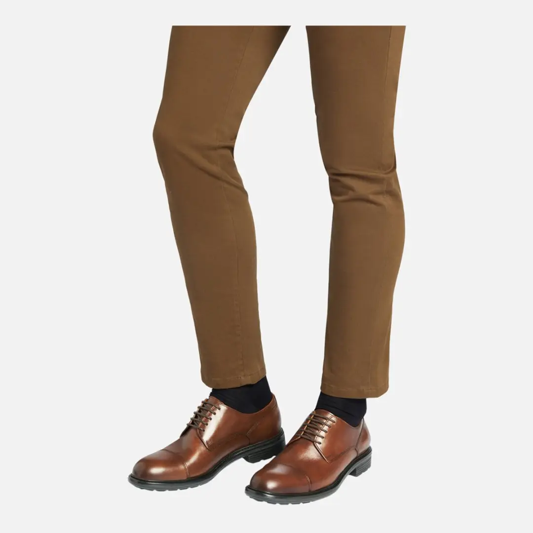Geox Walk Pleasure Heren Cognac - Maat 43