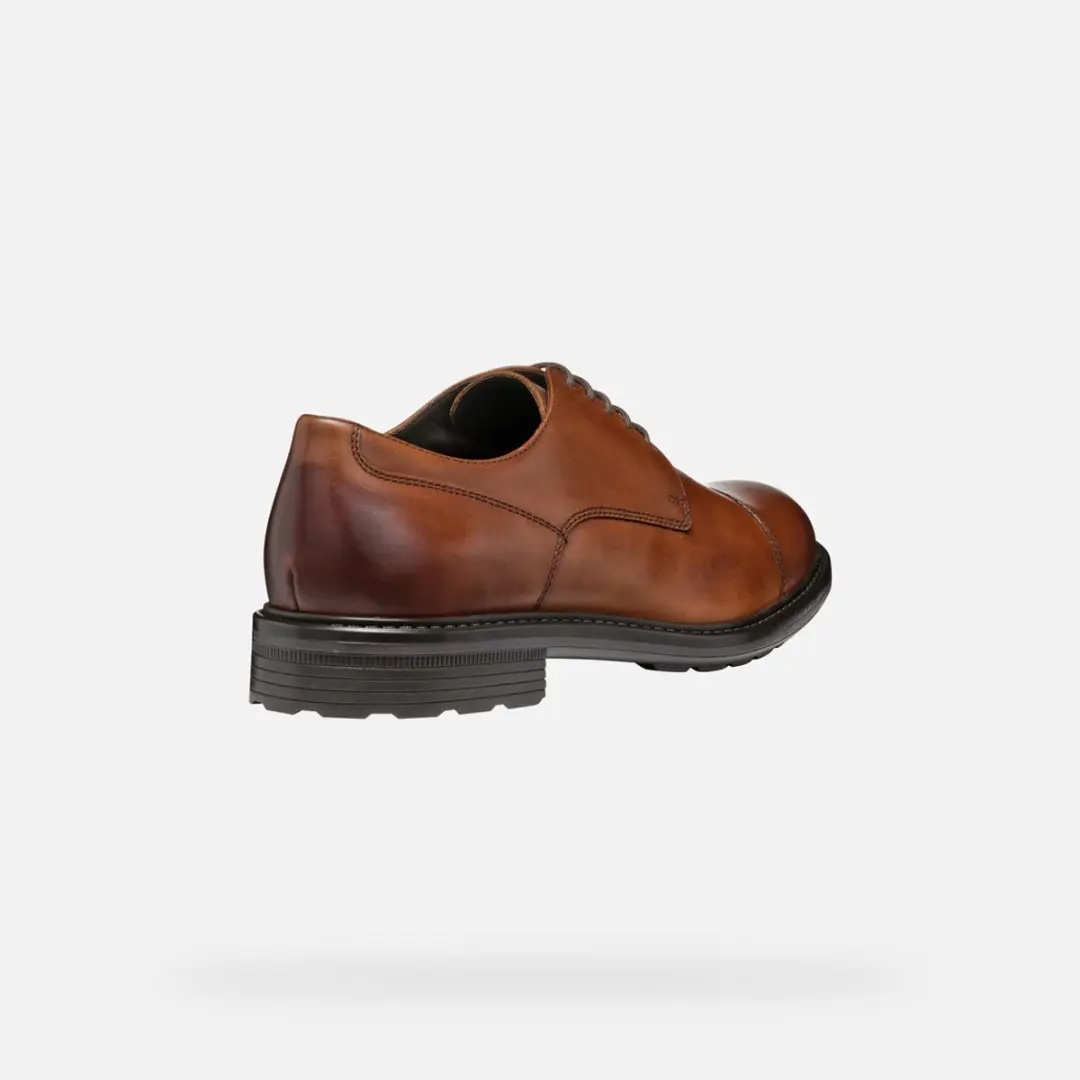 Geox Walk Pleasure Heren Cognac - Maat 43