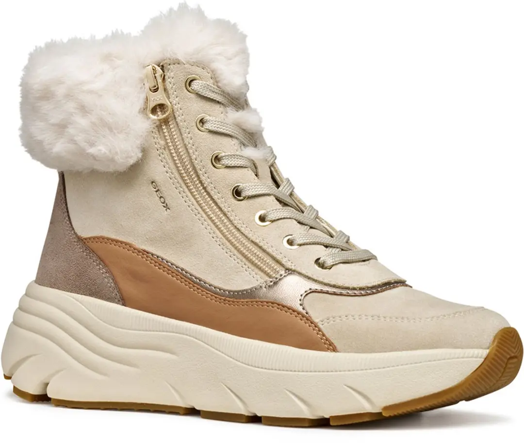 Geox Diamanta Booties Beige EU 37 Vrouw