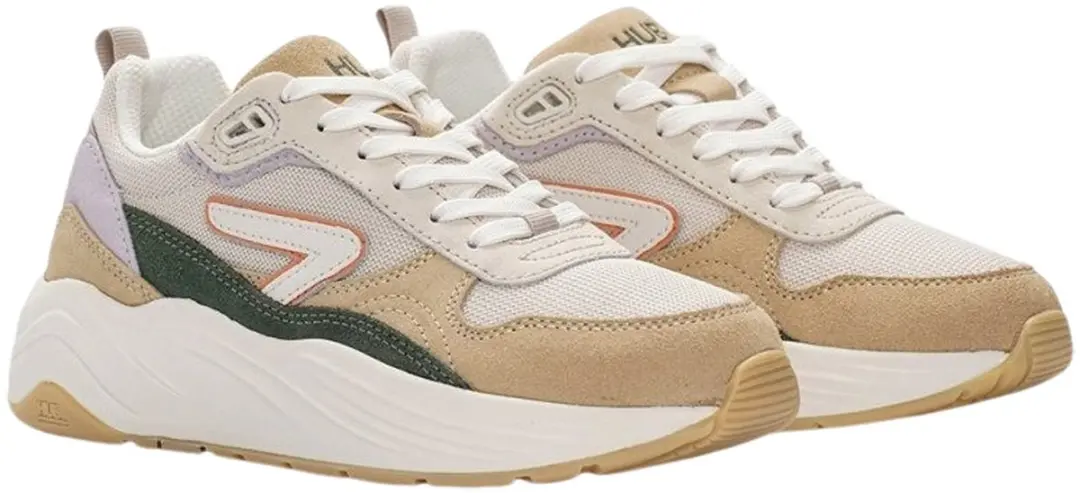 HUB GLIDE Light Beige/Off White/Green