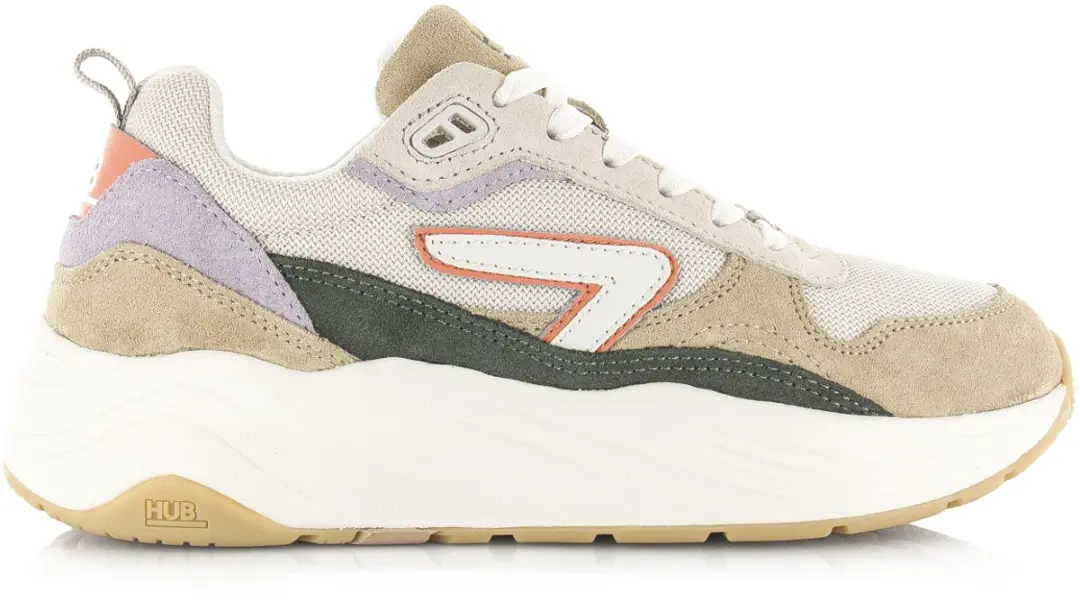 HUB GLIDE Light Beige/Off White/Green - afbeelding 3 van 6