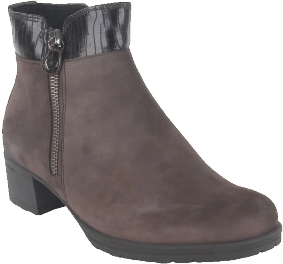 Hartjes 172.0247/24 41.77 Veterschoenen Grijs Nubuck Dames Breedtemaat H - Grijs - 37.5 - afbeelding 5 van 5