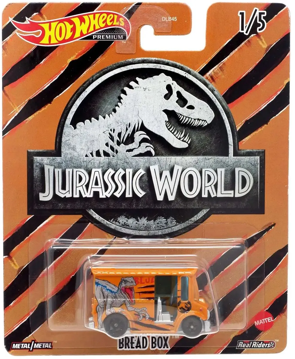Hot Wheels Jurassic World Bread Box