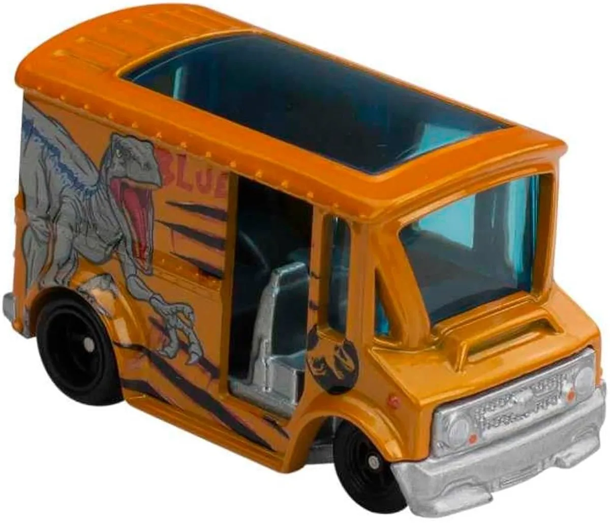 Hot Wheels Jurassic World Bread Box - Diecast 1:64 - Oranje DLB45