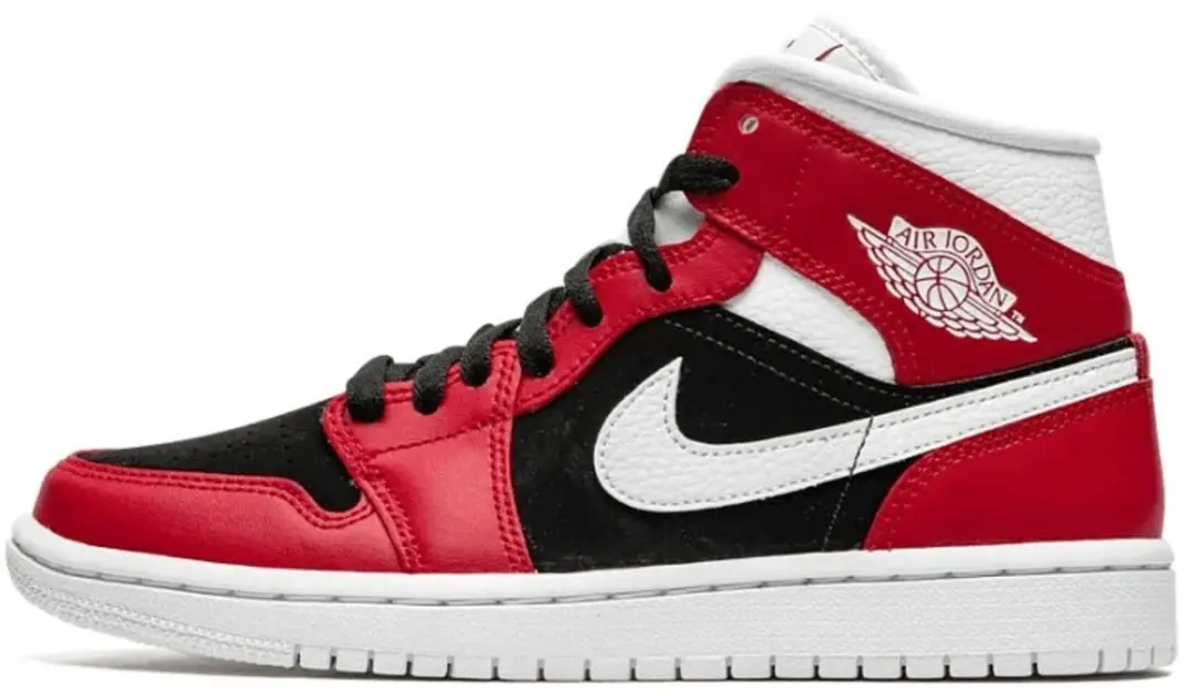 Air Jordan 1 Mid Gym Red Black