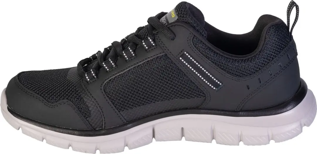 Skechers Track-Knockhill Sneakers 232001-BKLM - Zwart