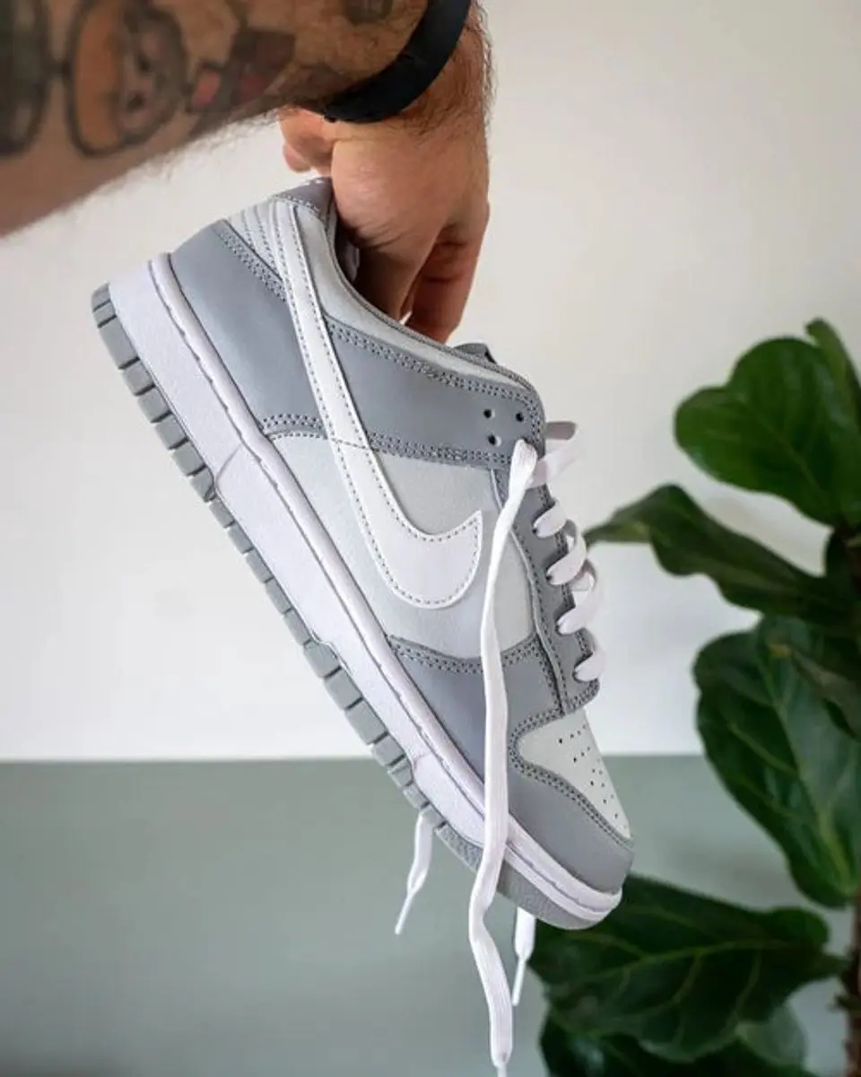 Nike Dunk Low Sneakers - Toned Grey - 38.5 - afbeelding 6 van 6