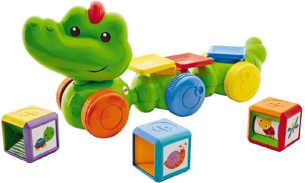 Fisher-Price Blokken Krokodil Silly Safari