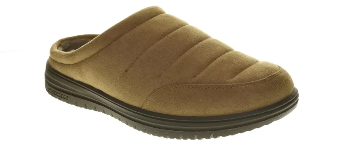 Skechers Murette Garvanza Heren Sloffen Tan - afbeelding 2 van 6