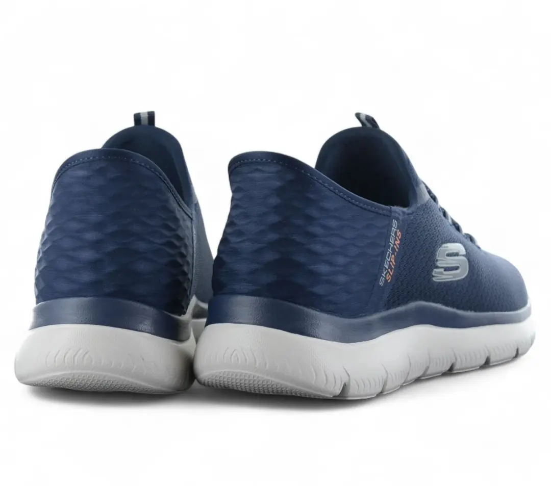 Skechers Slip-ins Summits Heren Sneakers 232457-NVY - Blauw - afbeelding 6 van 6