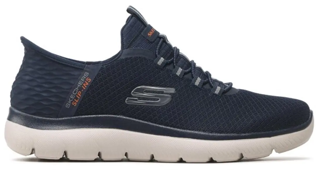 Skechers Slip-ins Summits Heren Sneakers 232457-NVY - Blauw - afbeelding 3 van 6